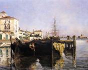 约翰 亨利 特瓦克特曼 : View of Venice